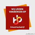 Logo Erkend leerbedrijf: wij leiden vakmensen op