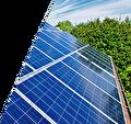 Zonnepanelen op een dak