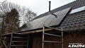 Zonnepanelen op het dak van een woning
